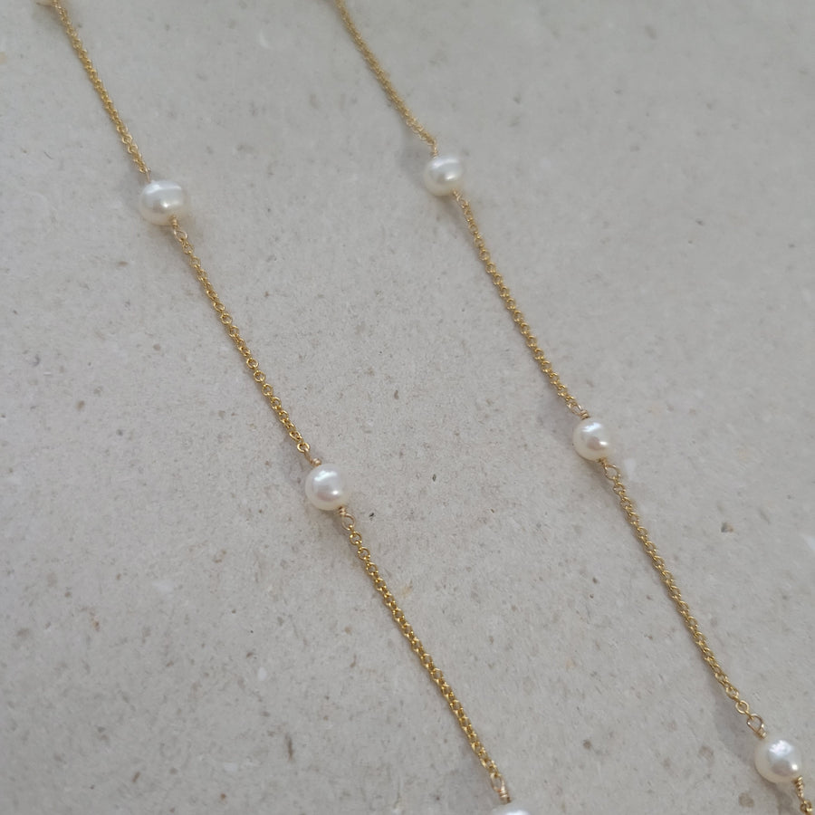 Pearl by Yard Necklace